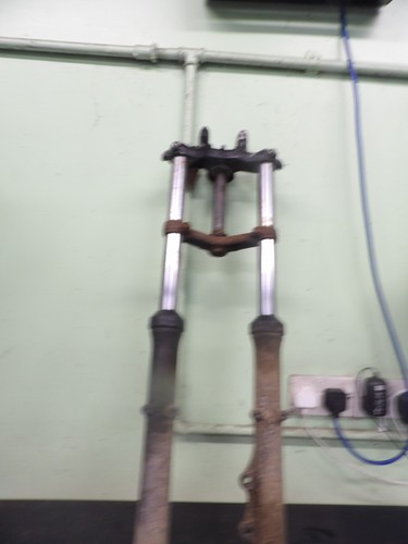 Honda 250 forks yokes - honda,