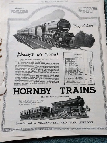 Sk283 ephemera 1930 advert - ephemera,