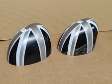WING MIRROR COVER CAPS BLACK /