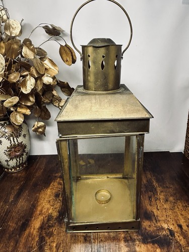 Vintage brass nautical ship - vintage,