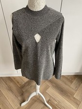 Ladies Julian Macdonald Grey Jumper. Size 16. New With Tags.