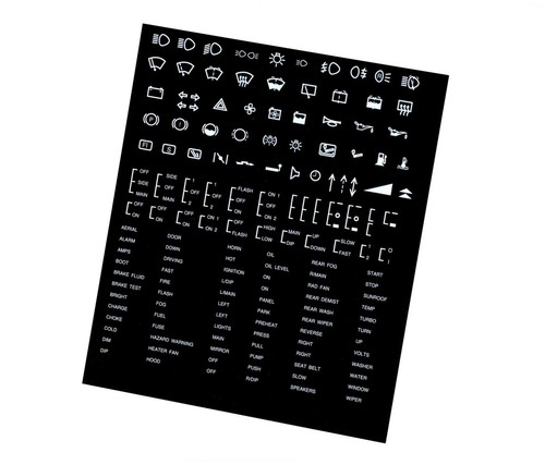 Custom dash board sticker - board,