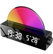 Sunrise Alarm Clock Wake Up Light Dawn Simulator Multicolor Atmosphere Night
