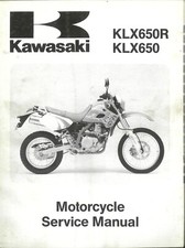 Kawasaki motorcycle klx650r - kawasaki,