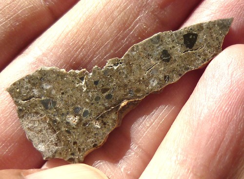 Lunar meteorite oued hamim - meteorite,