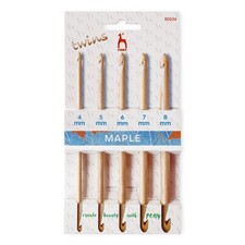 Crochet Hook Set: Maple