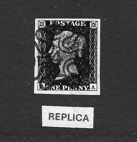 1840 black rare - 1840, black: