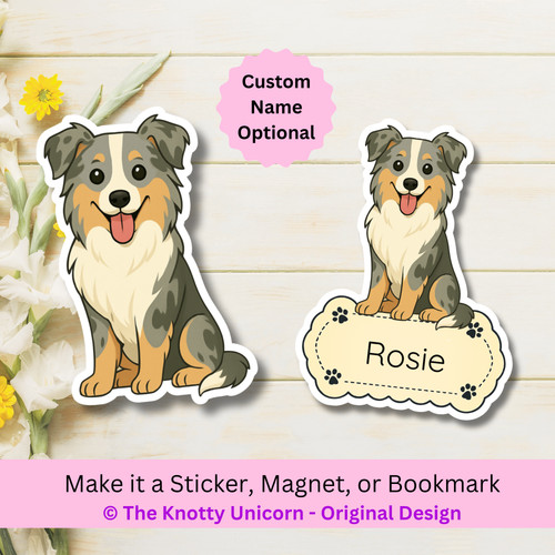 Personalized collie - personalized, (rough)