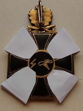 German Knights cross with swords