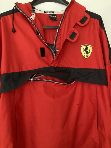 Vintage red hooded ferrari - hooded,