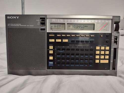 Sony icf 2001d shortwave - icf-2001d, radio