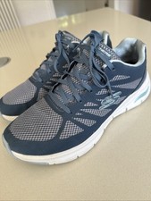 Women’s Blue Sketchers Arch Fit Comfort Trainers UK 8 EU 41