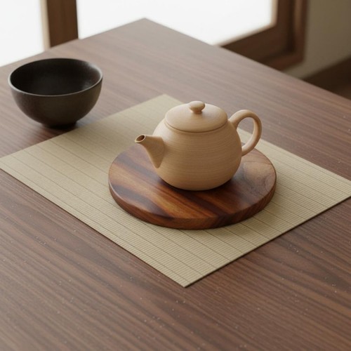 Wooden trivet anti - wooden,