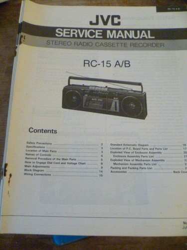 Jvc 15a b - , portable