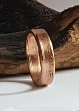Japanese Copper Coin Ring