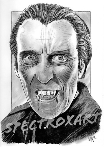 Hammer horror original art - hammer,