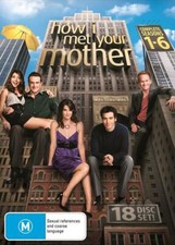 HOW I MET YOUR MOTHER : SEASONS 1-6 – DVD, 18-DISC BOX SET- R-4 NEW/SEALED 