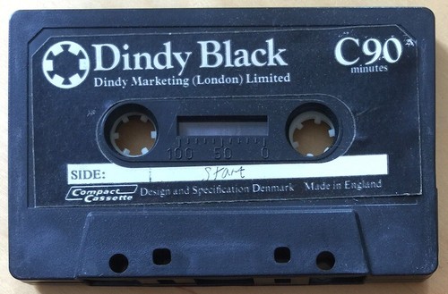 Dindy black c90 vintage - black,