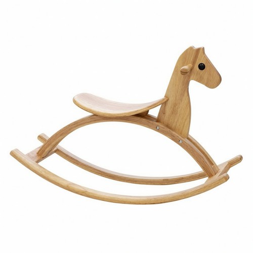 Solid wood rocking - rocking, horse