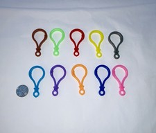 10 x Plastic LOBSTER HOOK
