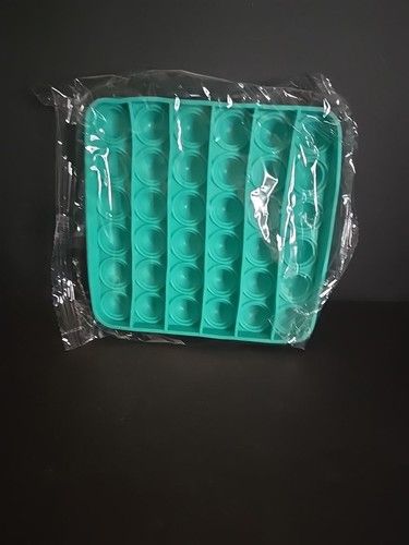 Teal fidget popper - teal, square