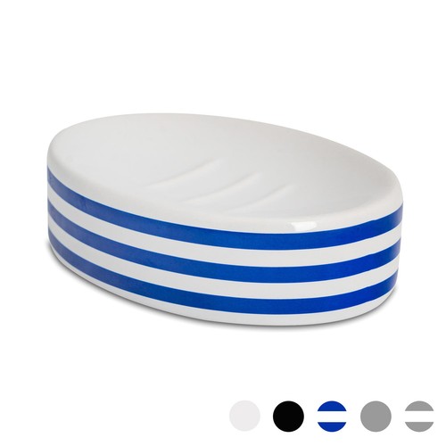 Ceramic soap dish navy - ceramic,