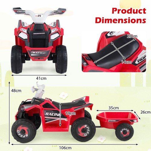 Toddler quad vehicle kids - toddler,