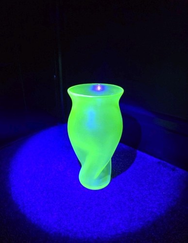 Rare green uranium glass - rare,
