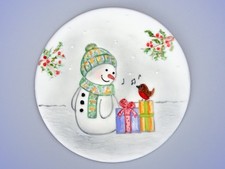 Snowman & Robin - Embosser for Cakes, Sugarpaste, Fondant