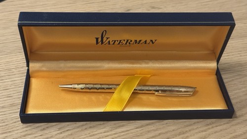 Waterman paris plaque gold - plaque,