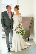 Suzanne Neville Ivory Wedding