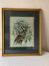 Vintage large framed and