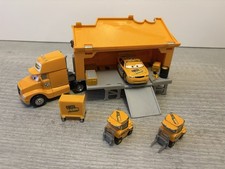 Disney Pixar Cars Octain Gain Hauler Truck Diecast 1:55 Scale Bundle