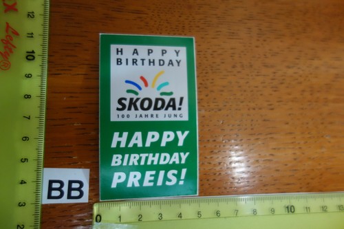 Old sticker car dealership