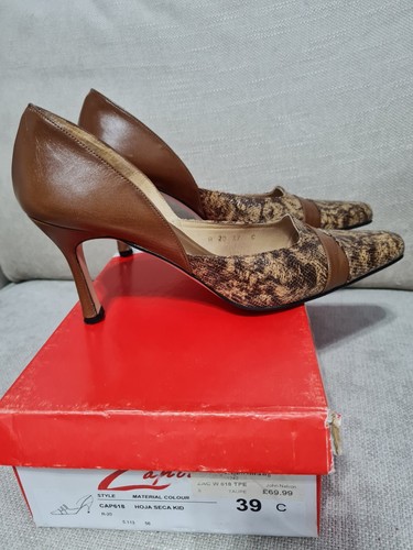 Ladies brown taupe leather - ladies, 3"