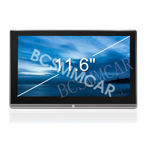 Car headrest monitor - car, rear