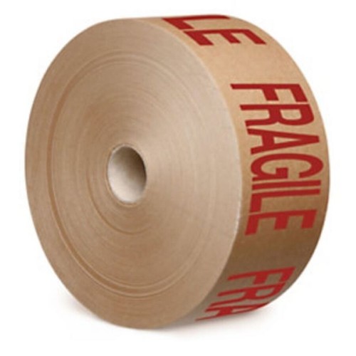 Fragile gummed water - water, activated