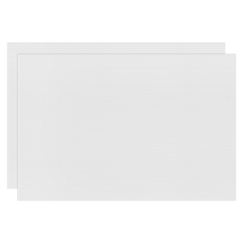 2pcs 3mm corrugated plastic - 2pcs,
