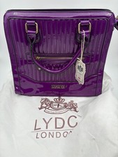 Lydc london purple patent tote - lydc,