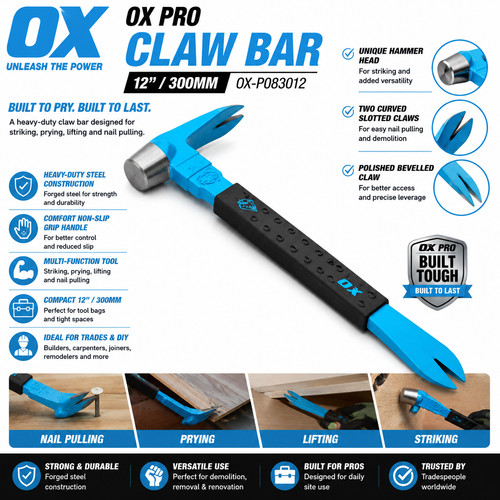 Pro claw bar - ox, 300mm