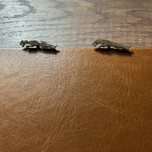 Jumping jaguar cuff links - jaguar,