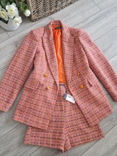 Primark Pink Orange Tweed