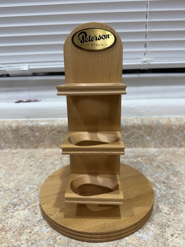 Peterson wooden pipe - peterson, rack