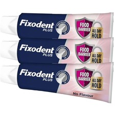 Fixodent Plus Food Barrier