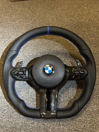 Bmw leather flat bottom - bmw,