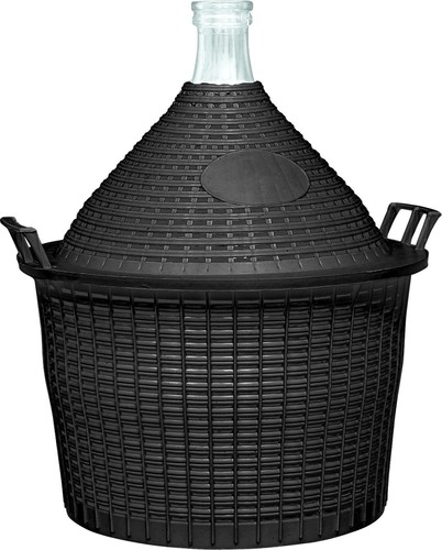15l glass wine demijohn - wine,
