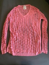 versace cut-out jumper size