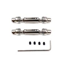 2 Pcs RC Metal Drive Shaft