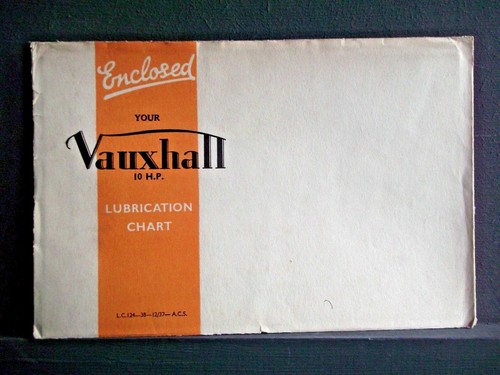 Vauxhall 10hp 1937 - 10hp, -1937
