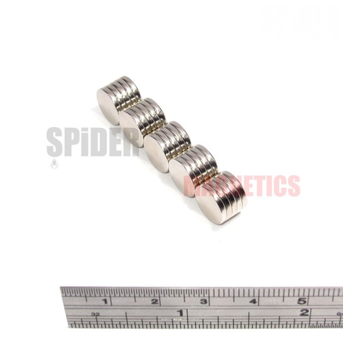 Strong magnets 10x1 - 25,